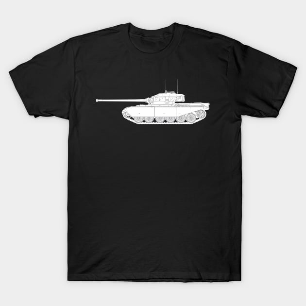 Centurion Mk. 3 and nothing else T-Shirt by FAawRay